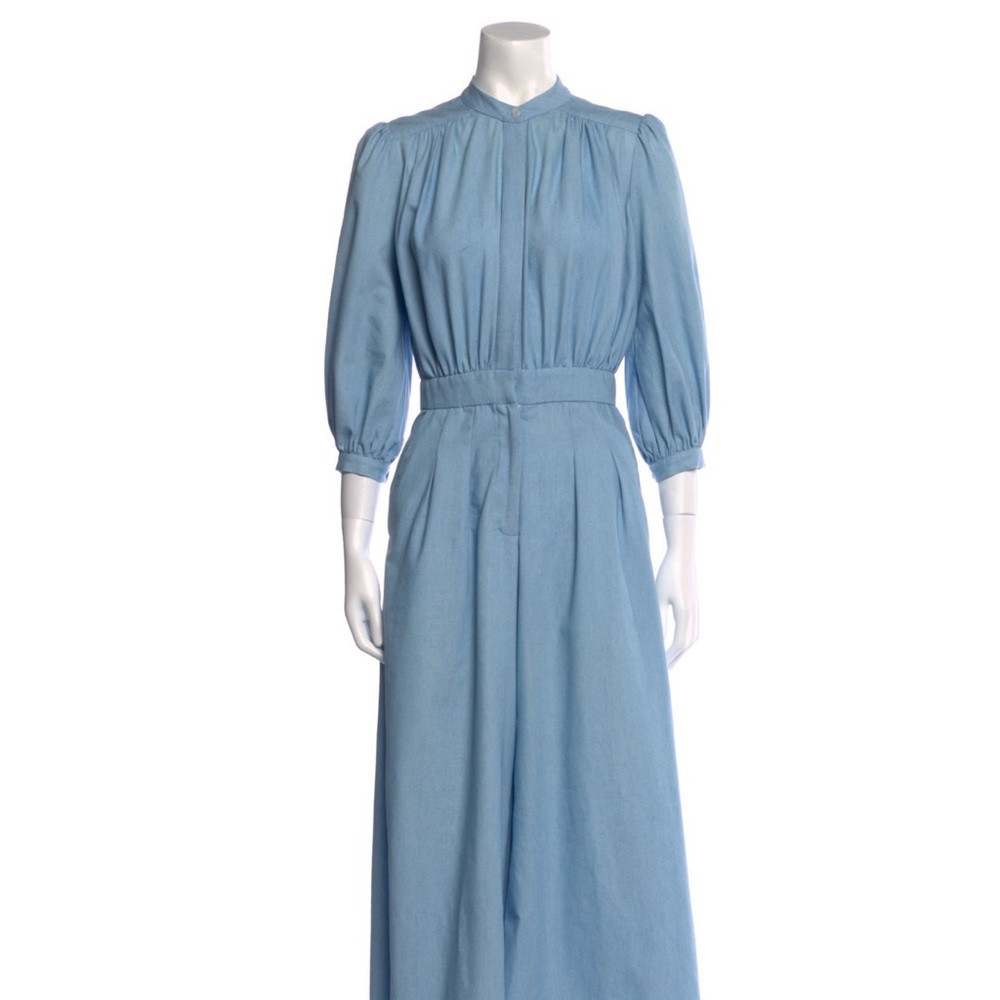 Heidi Merrick Blue Jumpsuit